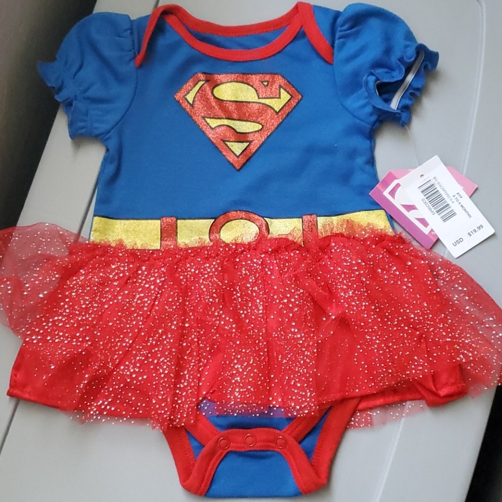 Nwt super girl onesie